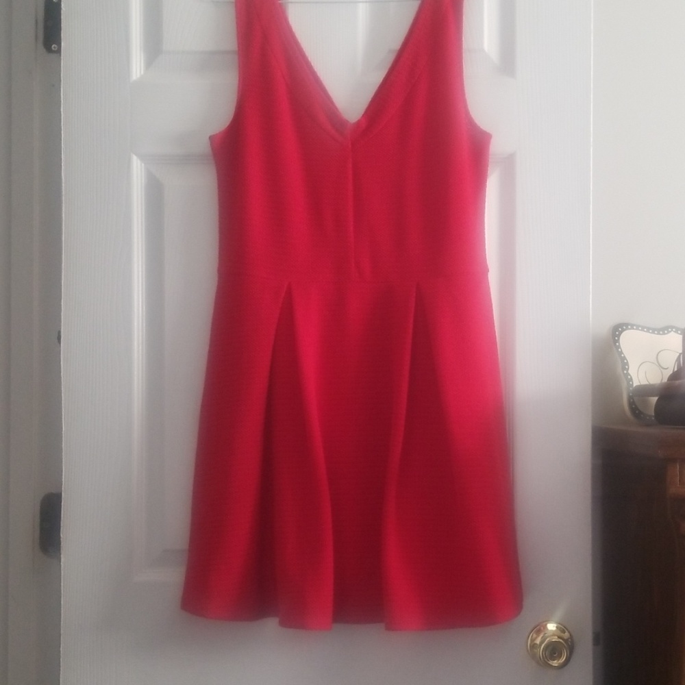Red dress